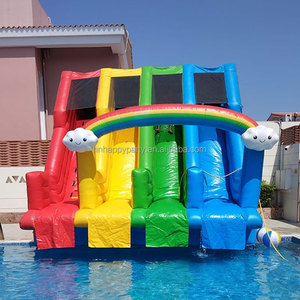 Toboggan gonflable arc-en-ciel Picsina gonflable Con Toboganes toboggans gonflables arc-en-ciel <span class=keywords><strong>Parc</strong></span> <span class=keywords><strong>aquatique</strong></span> gonflable pour enfants - Product Image 1