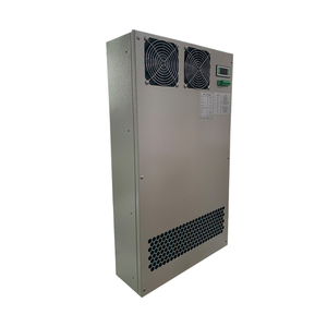 Échangeur de chaleur RS485 IP55 48V pour armoire électrique extérieure de télécommunications, 80W/K, double ventilateurs à air, état neuf, plaque de cœur, cabine électrique - Product Image 2