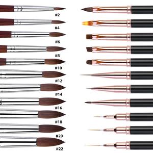 Gelsky <span class=keywords><strong>Pincel</strong></span> <span class=keywords><strong>Kolinsky</strong></span> <span class=keywords><strong>Pincel</strong></span> para uñas <span class=keywords><strong>original</strong></span> Acrílico <span class=keywords><strong>Kolinsky</strong></span> 8 <span class=keywords><strong>10</strong></span> 12 14 <span class=keywords><strong>Pincel</strong></span> para uñas <span class=keywords><strong>Kolinsky</strong></span> - Product Image 1