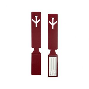 Accessoires de voyage en cuir PU, étiquette à bagages personnalisée en forme d'avion, tendance - Product Image 6