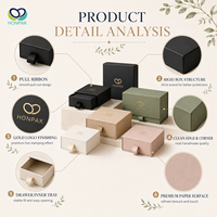 Boîte cadeau coulissante personnalisée HONPAK, boîte rigide en papier pour bijoux, cosmétiques et emballages de produits de boutique