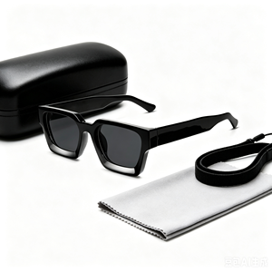 Lunettes de soleil de luxe personnalisées haut de gamme pour femmes, lunettes de soleil de marque noires de créateur, lunettes de soleil carrées pour hommes - Product Image 5
