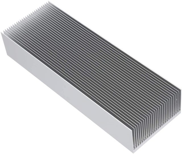 Aluminum Heat Sink Heatsink Module Cooler Fin for High Power Led Semiconductor Devices with 27 Fins