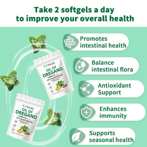 Estratto di Origano Biologico Formula, Integratore Antiossidante ad Alta Potenza, Capsule di Olio di Semi Neri, Supporto Immunitario per <span class=keywords><strong>Adulti</strong></span> - Product Image 2