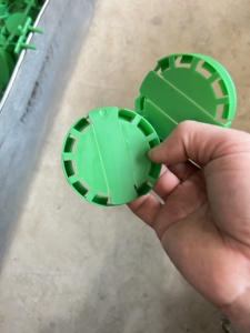 Dùng một lần nhựa bụi bằng chứng mũ (50 cái/túi) cho bia thép không gỉ Thùng loại A/S/D/G giáo phù hợp chống bụi mũ nhựa - Product Image 4