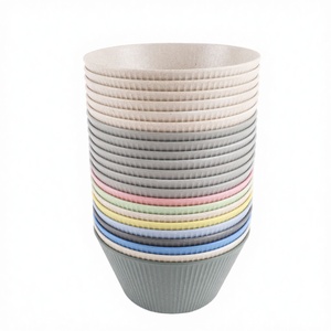 Juego de Tazones de Plástico Ecológico Irrompible de 30 Oz, Aptos para Lavavajillas y Microondas, para Arroz y Sopa - Product Image 4