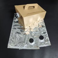 Sac de 96 oz en carton (BIB) pour café liquide de qualité alimentaire avec robinet, emballage écologique pour boissons