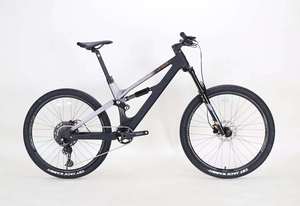 Bicicleta de Montaña de Carbono <span class=keywords><strong>Mtb</strong></span> Java Saltafossi de Suspensión Completa Rueda de 29 Pulgadas Grupo <span class=keywords><strong>Shimano</strong></span> de 12 Velocidades - Product Image 2
