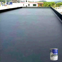 Revêtement Liquide d'Étanchéité en Bitume Modifié aux Polymères, Matériau en Rouleau, Peinture Durable pour Murs et Sous-sols