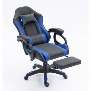 Precio barato 1 pieza envío gratis Sillas <span class=keywords><strong>Gamer</strong></span> Office <span class=keywords><strong>PC</strong></span> sillas reclinables respaldo Slide Linkage reposabrazos Silla <span class=keywords><strong>de</strong></span> juego con reposapiés - Product Image 2