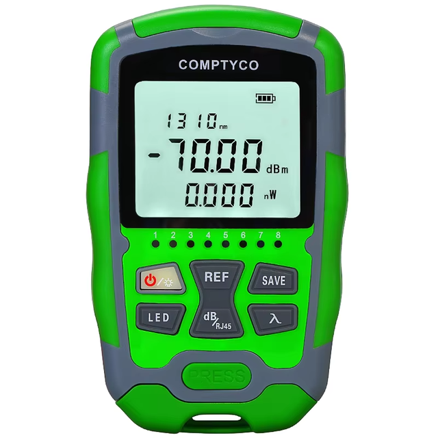 Wholesale Fiber Optic Equipment AUA-MC7/MC5 Network Tester OPM with LED OPM with LED and RJ45 Tester Mini Optical Power Meter