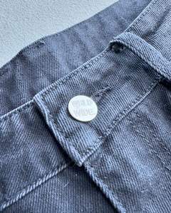 Jeans Vintage da Uomo di Alta Qualità, Denim Pesante, Doppie Tasche, Design Personalizzato con Bottoni, Patch Ricamata, Lavaggio Vintage - Product Image 5