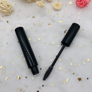 <span class=keywords><strong>Tube</strong></span> de brosse à cils <span class=keywords><strong>pour</strong></span> Mascara, accessoire de luxe en <span class=keywords><strong>plastique</strong></span> de haute qualité, couvercle à vis, 10ML, personnalisé, noir et <span class=keywords><strong>rond</strong></span> - Product Image 5