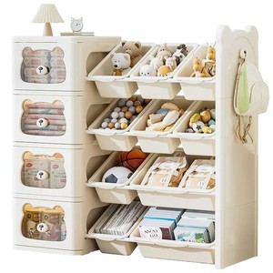 Childrens Toy Storage Cabinet Drawer Type Plastic Baby Organizer With 6 Layers For Toys Books Clothes Bedroom Use - Product Image 5