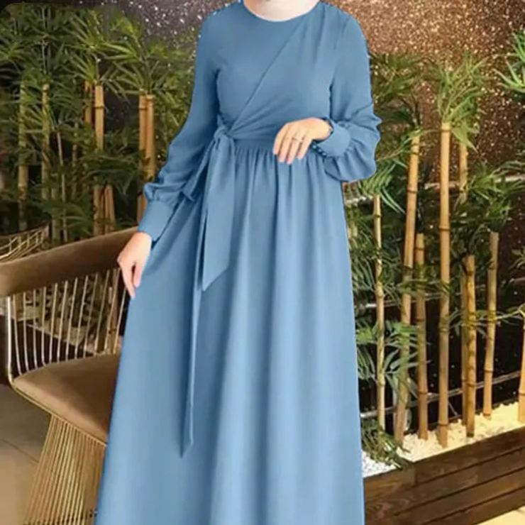short sleeve flowy maxi dress HATCH Collection The Softest Rib Side Seam Nursing Maxi Dress in Orchid