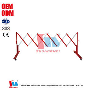 개폐식 접이식 스틸 + 알루미늄 보안 장벽 모바일 도로 교통 솔루션 - Product Image 6