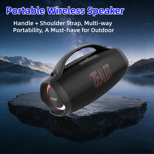 Loa ngoài trời không dây ZEALOT S98M 2MIC tích hợp đèn LED RGB, chống nước IPX-6, pin 36000mAh, dùng cho rạp hát gia đình & ngoài trời - Product Image 2