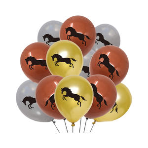 Ingrosso Jungle Animal in lattice palloncino 12 pollici festa di buon compleanno decorazione foresta animale <span class=keywords><strong>leone</strong></span> tigre elefante Zebra Globos - Product Image 6