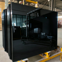 Vidrio de Control Solar Recubierto y Templado con Aislamiento Reflectante Azul Ford de 6 mm, Tamaño Personalizado para Ventanas de Edificios, Puertas y Muros Cortina