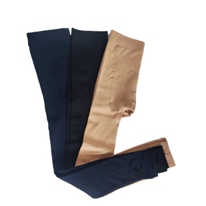 Leggings de invierno de cintura media al por mayor, gruesos, transpirables, de punto, para <span class=keywords><strong>mujer</strong></span>, estilo casual, con tecnología de costuras, leggings de forro polar. - Product Image 1