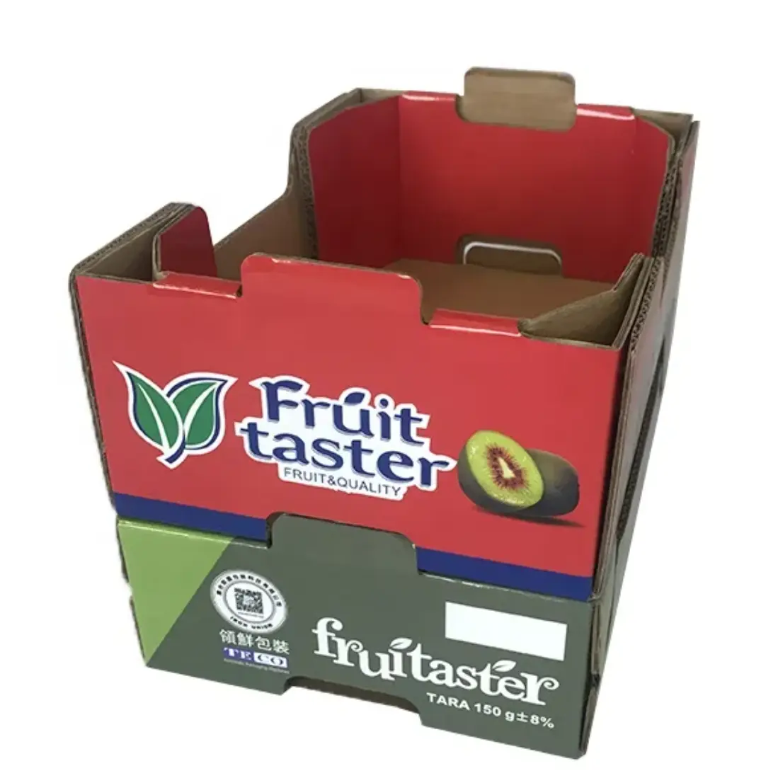 パイナップルフルーツ野菜包装用のカスタム印刷されたリサイクル可能なトマト紙段ボール箱