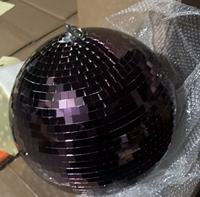 Grande boule disco de 20 pouces, boule disco suspendue, grandes boules miroir, pour clubs DJ, mariages, bars, événements festifs et décoration de scène
