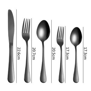 Juego de Cubiertos de Acero Inoxidable de 20/30 Piezas, Juego de Cubiertos para 4 Personas, para el Hogar, Cocina, Restaurante, Hotel - Product Image 2