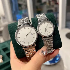 Hot Selling Originele Geïmporteerde Quartz Uurwerk Mineraal Glas Spiegel 316L Rvs Case Lover 'S Horloge