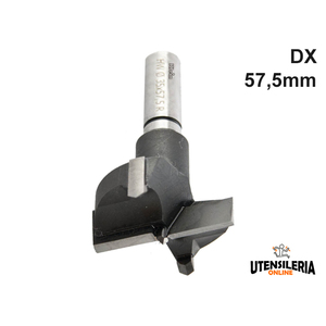 HW Klein modular tip for right-hand rotation <b>hinges</b> 57.5mm - Product Image 1