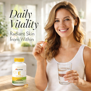 Approvisionnement en gros de capsules de vitamine E naturelle 400 UI certifiées GMP, supplément antioxydant OEM/ODM sous marque privée - Product Image 4