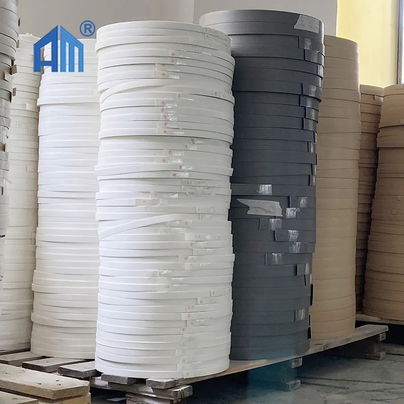 Furniture Accessories ABS/Acrylic/PVC Edge Banding High Quality Edge Banding Tape Tapacanto PVC Edge for Cabinets