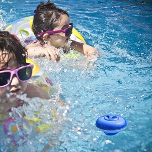 BN piscine eau Mini distributeur de chlore chimique flottant comprimés chimiques convient à 3 "onglets porte-<span class=keywords><strong>brome</strong></span> - Product Image 5