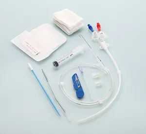 Hospital Medical Dialysis Central Venous Catheter Tunnelled Cuffed Haemodialysis Catheter Kits