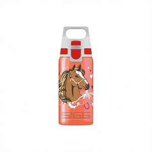 Botella de Agua Deportiva Reutilizable de Acero Inoxidable Sigg Viva One Horses de 500 ml para Niños - Product Image 2