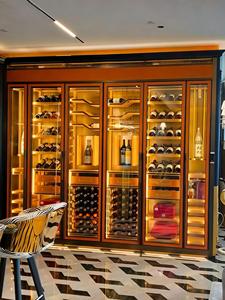 Refrigerador de Vino de Diseño Contemporáneo y Moderno para Sala de Estar de Hotel o Villa, Vinoteca, Cantina, Cámara de Vino - Product Image 5
