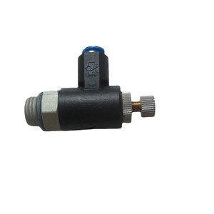 Válvula de Retención Unidireccional Festo GRLA 1/4 QS 6 RS B 1/4, Flujo de Aire 5-10 CFM, Pieza de Herramienta Neumática de Acero - Product Image 4