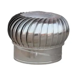FM No Power Roof Turbo Fan Stainless Steel Kitchen Roof Ventilation Fan Prices Industrial Exhaust Fan
