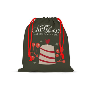 <span class=keywords><strong>Sac</strong></span> <span class=keywords><strong>à</strong></span> <span class=keywords><strong>dos</strong></span> de sport en coton imprimé personnalisé de haute qualité avec cordon en coton - Product Image 3