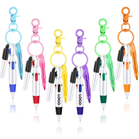 Mini kit stylo infirmière avec porte-clés médical, clip enrouleur de badge et porte-carte d'identité, cadeau de remerciement pour infirmière