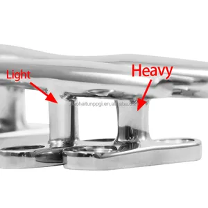שיט ספקי ימי אבזרים כבד החובה צרפתית 316 נירוסטה dock cleat עבור יאכטה ספינה סירת חלול בסיס cleat