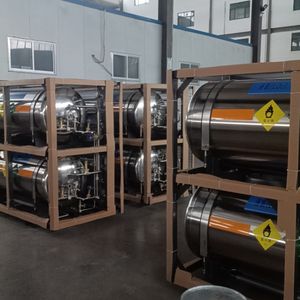 ถังแก๊สไครโอแบบมีฉนวนกันความร้อนถังไนโตรเจนเหลว210L dpw สำหรับการวิจัยทางชีววิทยา - Product Image 4