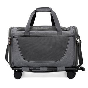 กระเป๋าพับได้มีสายคล้องไหล่ข้างเดียวสำหรับสุนัขแมวกระเป๋าสัตว์เลี้ยงแบบพกพากระเป๋าแบบมีล้อลากกระเป๋าสำหรับสัตว์เลี้ยงแบบพกพา - Product Image 5