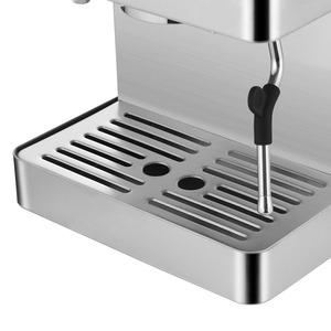 Nuevo producto de alta calidad, máquina de café comercial eléctrica de acero inoxidable, máquina de café de doble bomba para uso comercial - Product Image 4