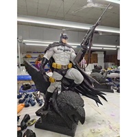 Fábrica personalizada Batman busto estatua personaje colección acción película Figura tamaño real murciélago hombre para Decoración