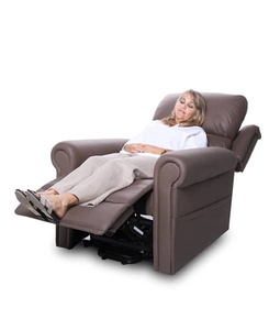 <span class=keywords><strong>Fauteuil</strong></span> inclinable en tissu doux pour personnes âgées, <span class=keywords><strong>avec</strong></span> assistance électrique et <span class=keywords><strong>repose</strong></span>-jambes indépendant, idéal pour le salon - Product Image 3