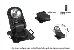 Автомобильный прожектор с ксеноновой лампой, регулируемый, поворотный, для аварийно-спасательных работ, технического освещения транспортных средств - Product Image 2