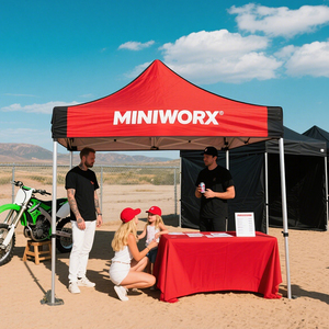 Brand Logo Custom Brand <strong>Tent</strong> Advertisements Canopy Pop up <strong>Tent</strong> Outdoor Red Canopy Trade Show Advertising Promotional <strong>Tent</strong> 10x10 - Product Image 1