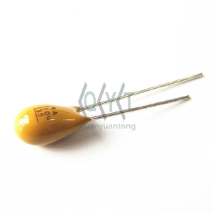 Condensatori al Tantalio Radiali 10uF 35V, Tantal Kondensator 10% Passo 5.08mm - Product Image 2