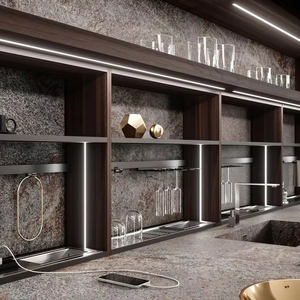 Sillas de Banquete Modernas y Sencillas de Vidrio, Apilables, Muebles Comerciales Duraderos para Eventos Privados, Vestíbulo, Sala de Estar, Dormitorio - Product Image 3