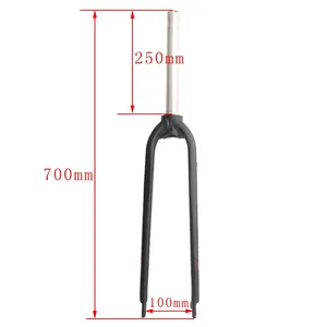 Horquilla HASSNS MTB de 27.5/29 Pulgadas para Bicicleta de Montaña, Horquilla Rígida Ultraligera de Aleación de Aluminio, Horquilla Delantera para Bicicleta de Carretera - Product Image 5